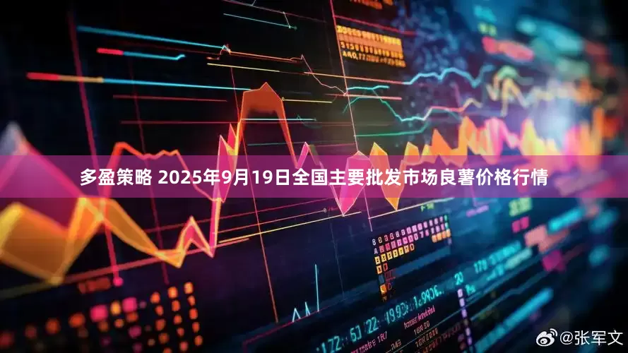 多盈策略 2025年9月19日全国主要批发市场良薯价格行情