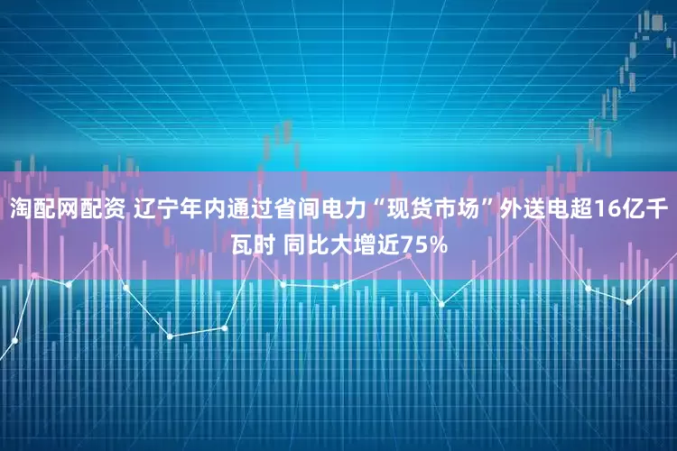 淘配网配资 辽宁年内通过省间电力“现货市场”外送电超16亿千瓦时 同比大增近75%